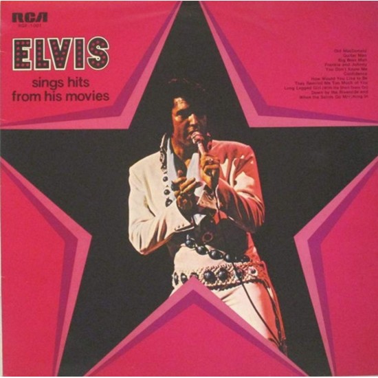 Пластинка Elvis Presley Elvis sings hits from his Movies